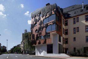 Minimum Impact House in Frankfurt, Außenansicht