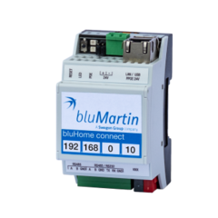 Der bluHome Connect als smarter Zusatz für die freeAir Lüftungsgeräte. Foto: bluMartin GmbH