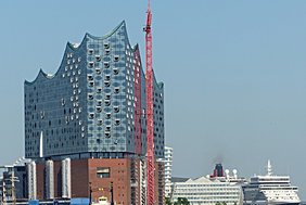 Baustelle der Elbphilharmonie