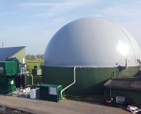 Biogasanlage in Dörpum