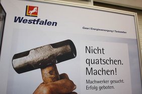 Plakat der Westfalen AG