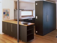 Küche im energieeffizienten Reihenhaus