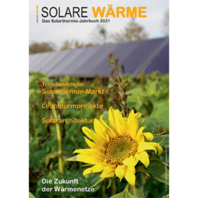 Das Solarthermie-Jahrbuch SOLARE WÄRME erscheint in diesem Jahr zum dritten Mal. © Solarthermie-Jahrbuch