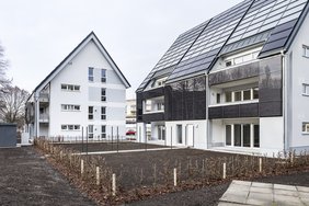 Energieautarke Häuser Cottbus, Außenansicht