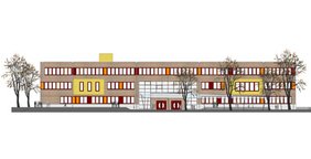 Modell der Schule in Sonthofen