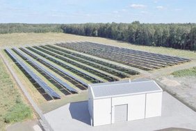 Große Solarthermieanlage in Senftenberg