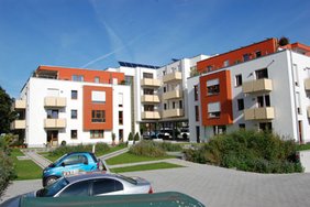 Passiv-Mehrfamilienhaus in der Solarsiedlung Münster
