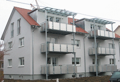 Außenansicht Mehrfamilienhaus in Mössingen