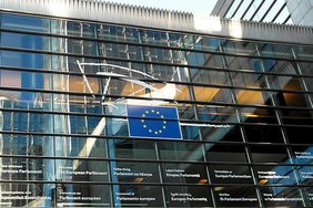 Gebäude des EU-Parlaments in Brüssel