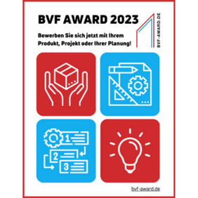 Ab sofort sind Bewerbungen für den BVF Award 2023 möglich. Foto: BVF