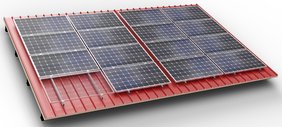 Langschienensystem für Solaranlagen