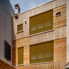 Eine designstarke Griesser Sonnenschutzlösung für das erste CO2-neutrale Passivhaus in Barcelona. Foto: Griesser
