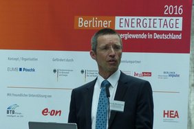 Bert Oschatz bei den Berliner Energietagen