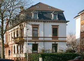 Haus im Freiburger Stadtteil Wiehre