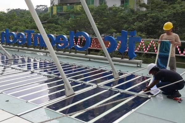 Dach mit organischer PV, Singapur